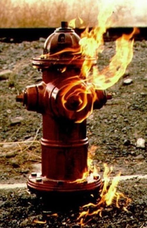 Fire Hydrant On Fire LOL